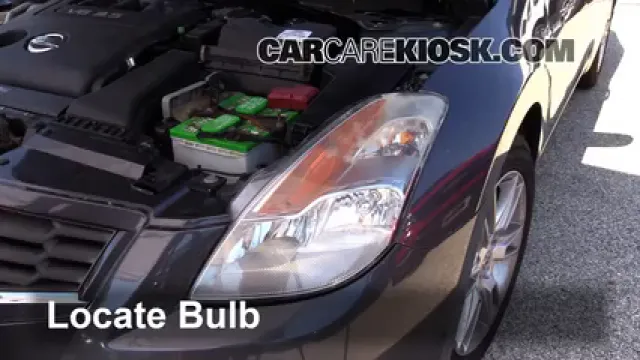 2008 Nissan Altima SE 3.5L V6 Coupe (2 Door) Luces Luz de estacionamiento (reemplazar foco)